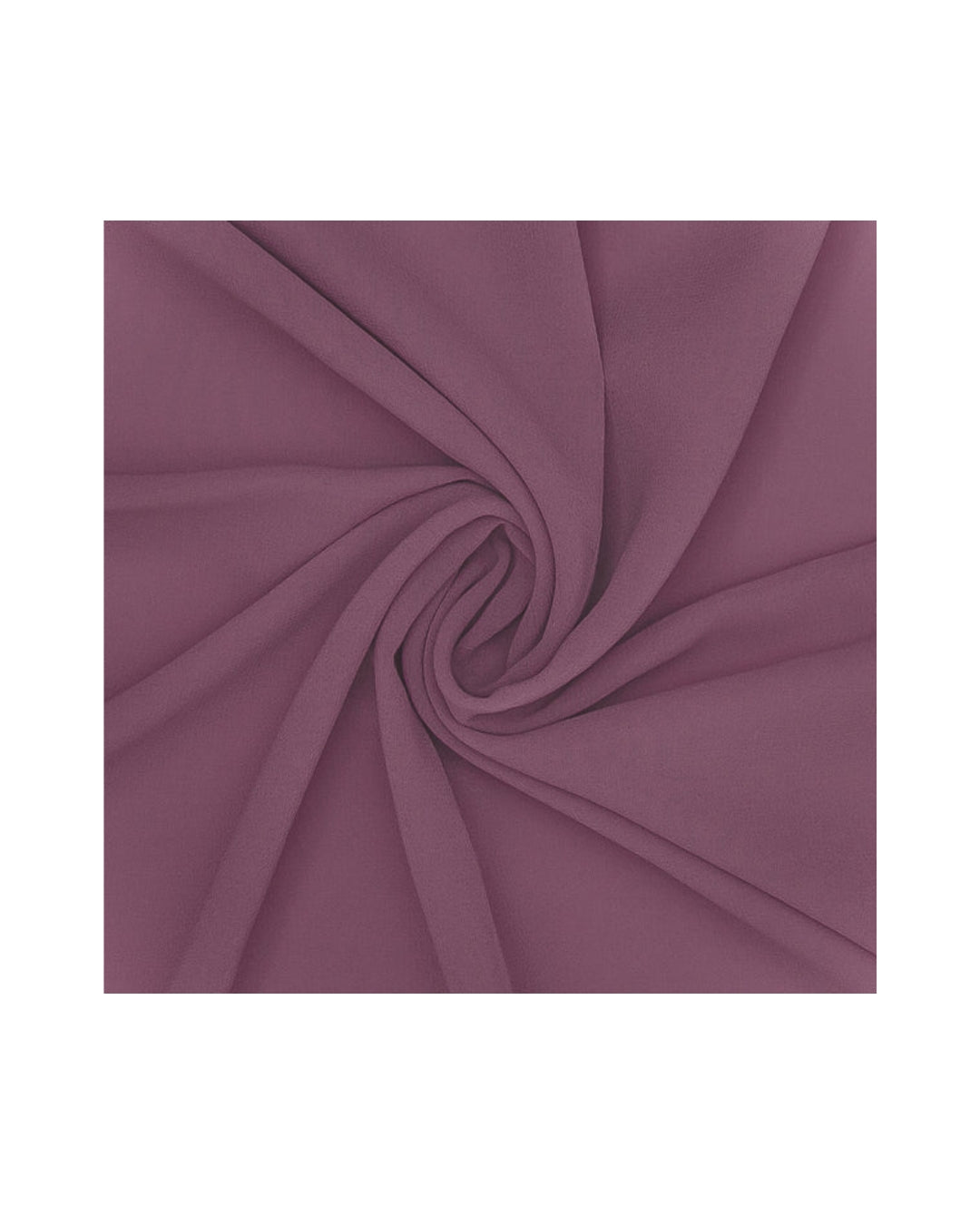 Georgette Hijab - Viola Purple