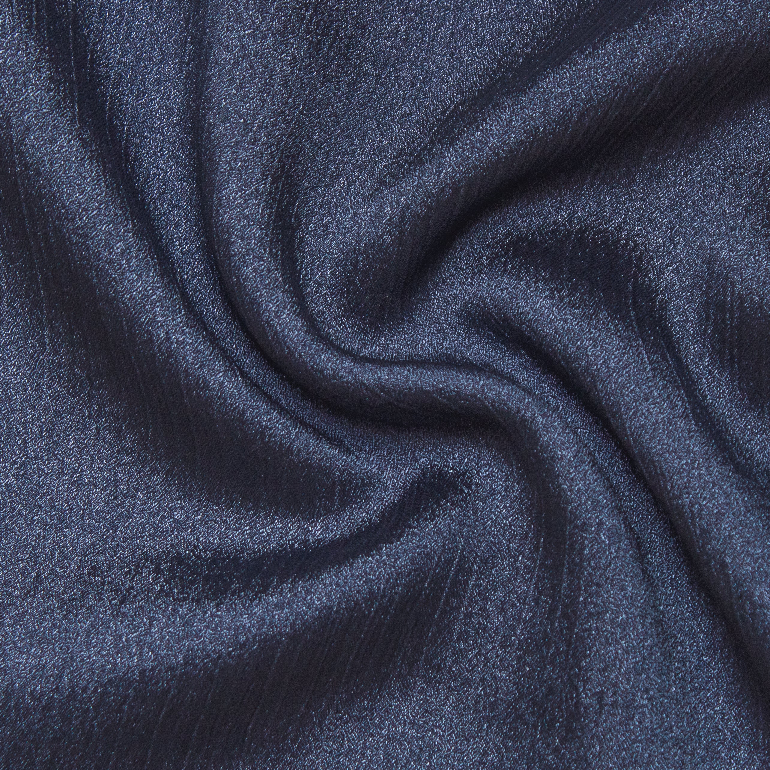 Crinkle Silk (Space Blue)