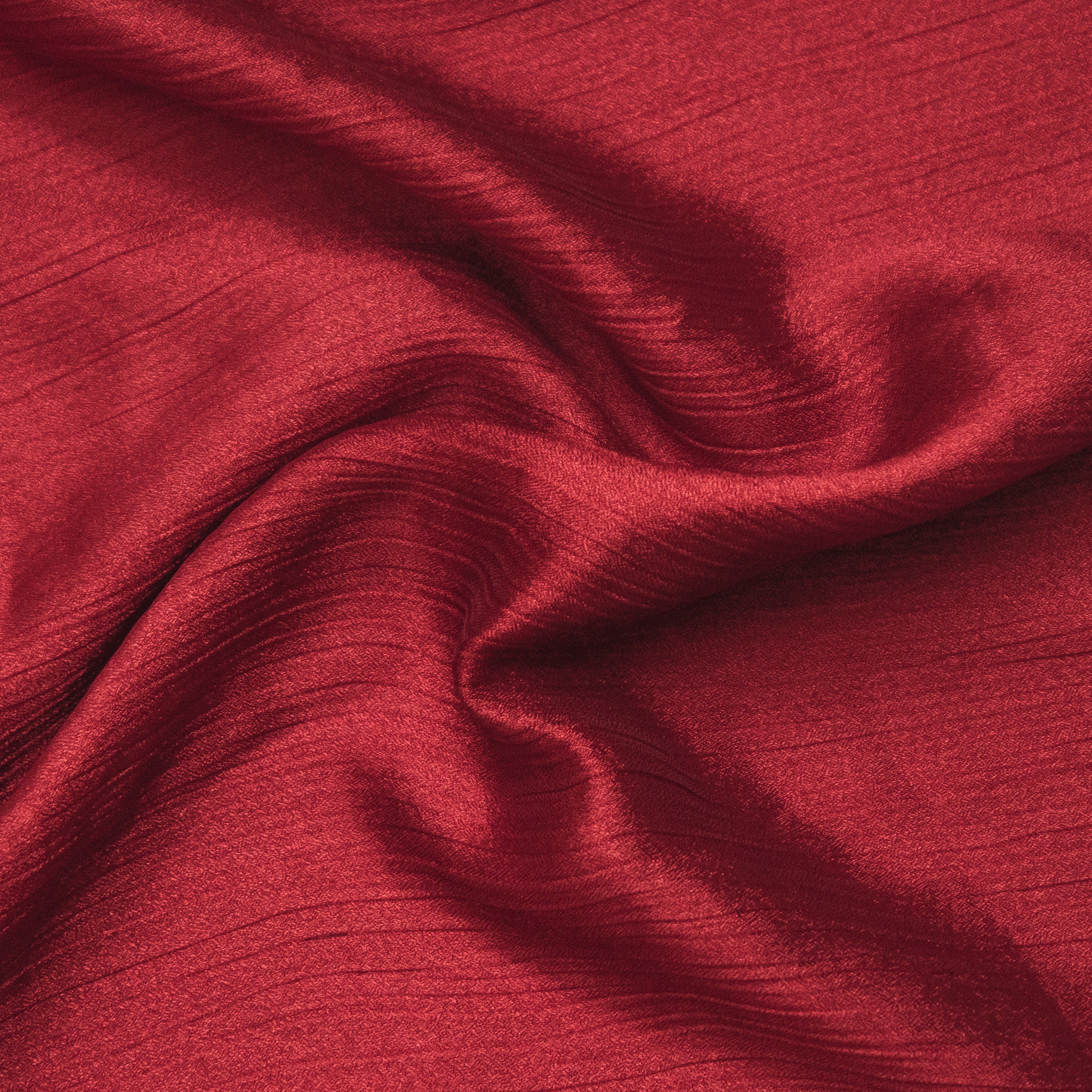 Crinkle Silk (Red)