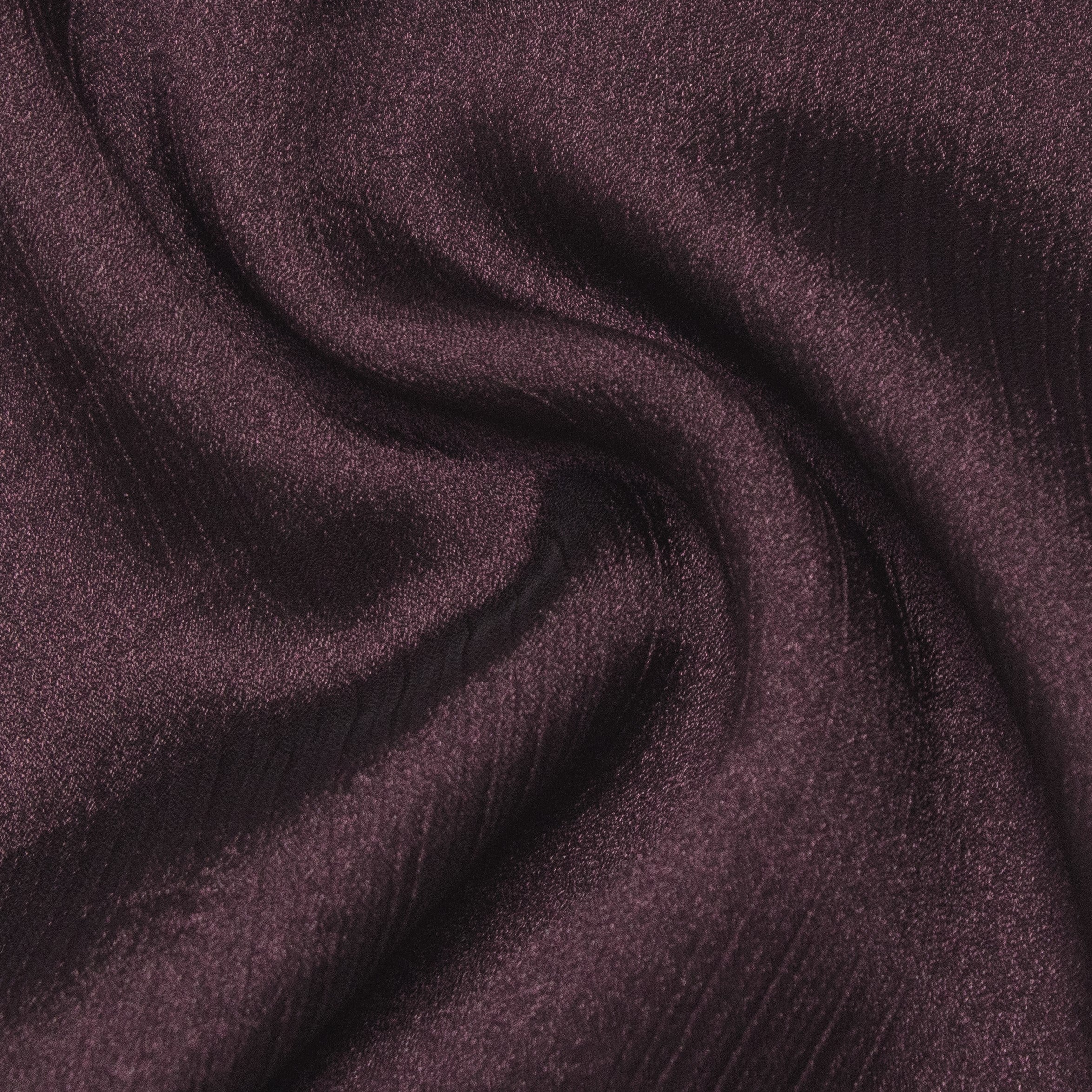 Crinkle Silk (Dark Purple)